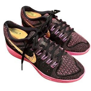 Nike LunarTempo Running Shoes - Black/Pink Pow Women’s Size 8.5